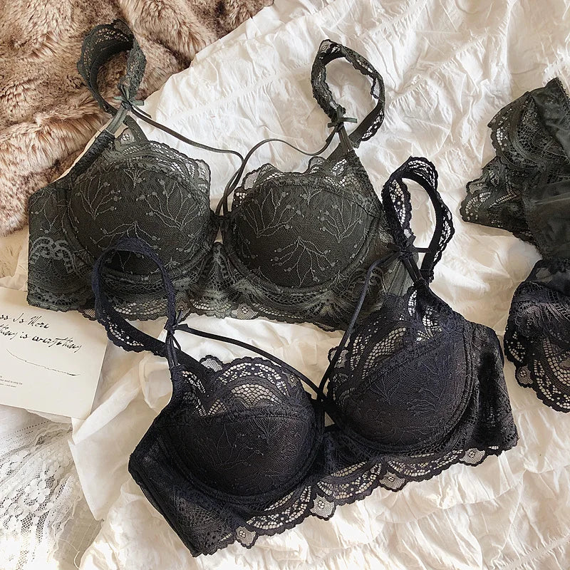 2 Pieces Sexy Hollow Bra Set