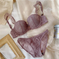 2 Pieces Sexy Lace Bra Set