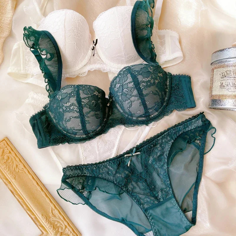 2 Pieces Sexy Lace Bra Set