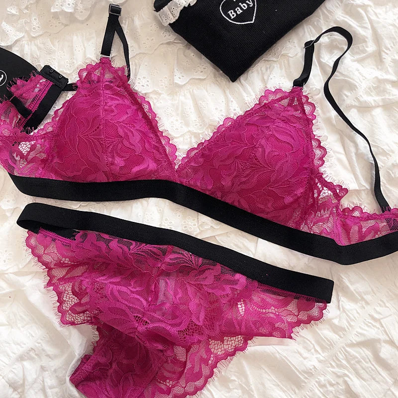 2 Pieces Sexy Lace Underwear