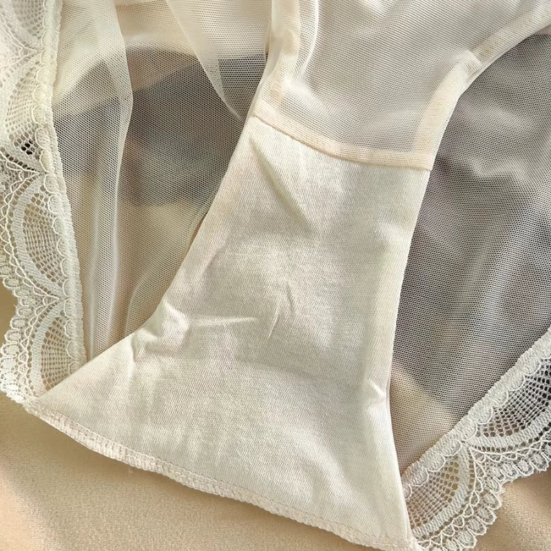 2 Pieces Sexy Thin Cup Lingerie Set