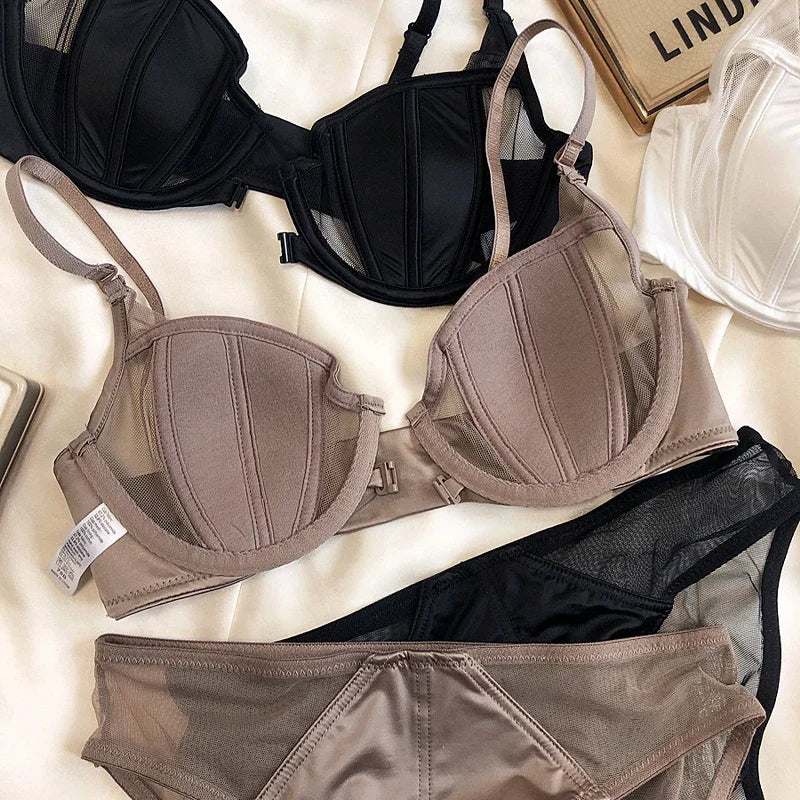 2 Pieces Thin Cup Women Underwear