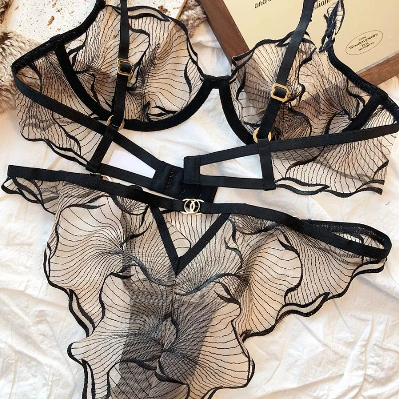 2 Pieces Ultra Thin Breathable Women Underwear