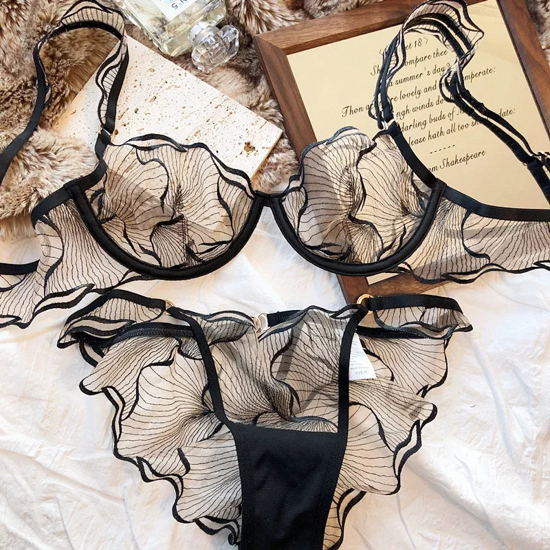 2 Pieces Ultra Thin Breathable Women Underwear