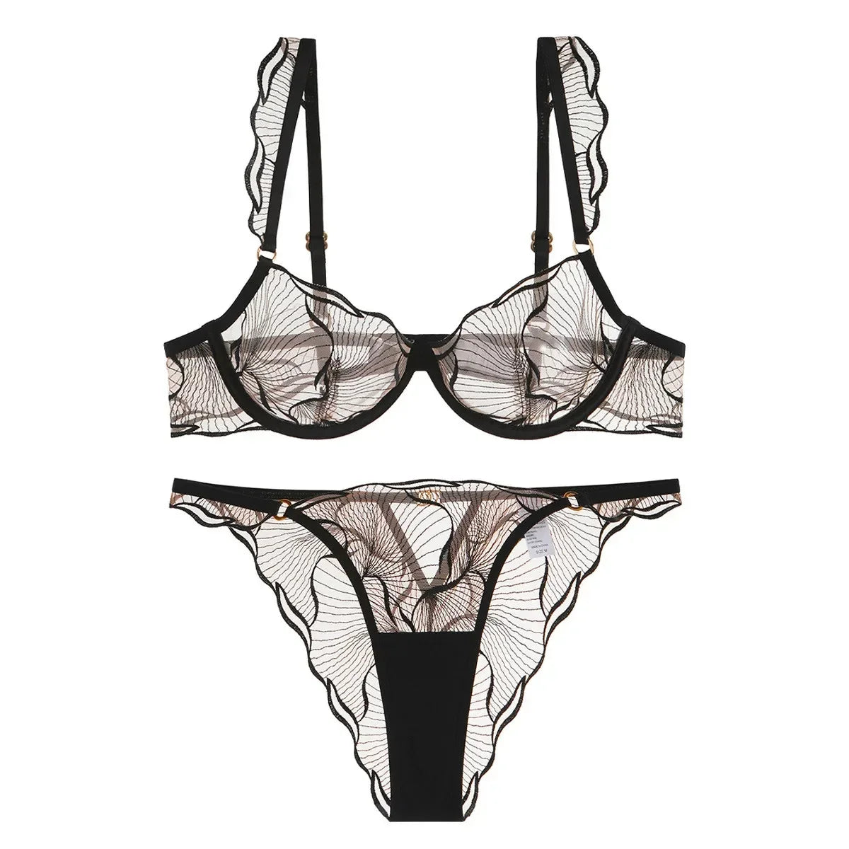 2 Pieces Ultra Thin Breathable Women Underwear