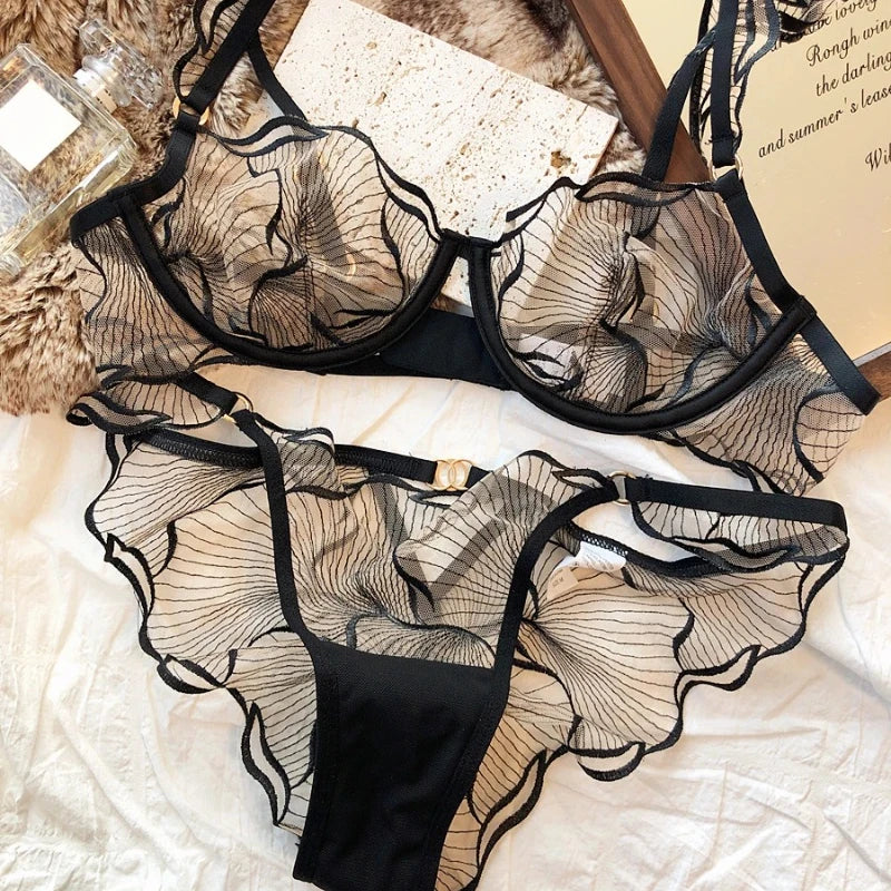 2 Pieces Ultra Thin Breathable Women Underwear