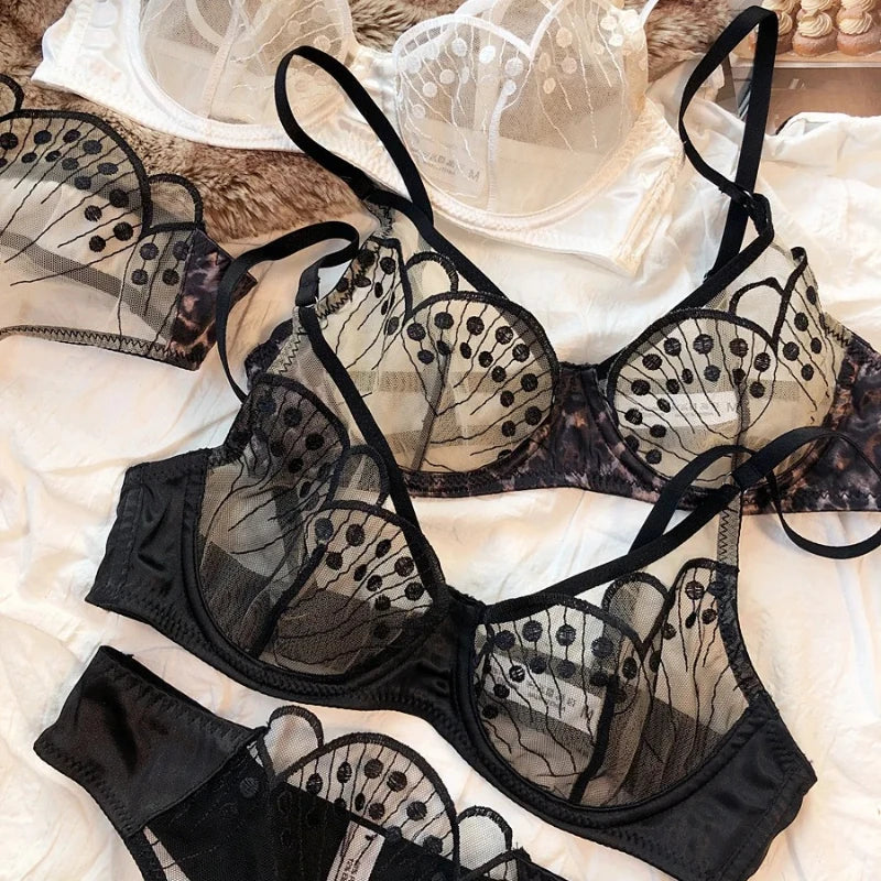 2 Pieces Women Bra and Panties Set