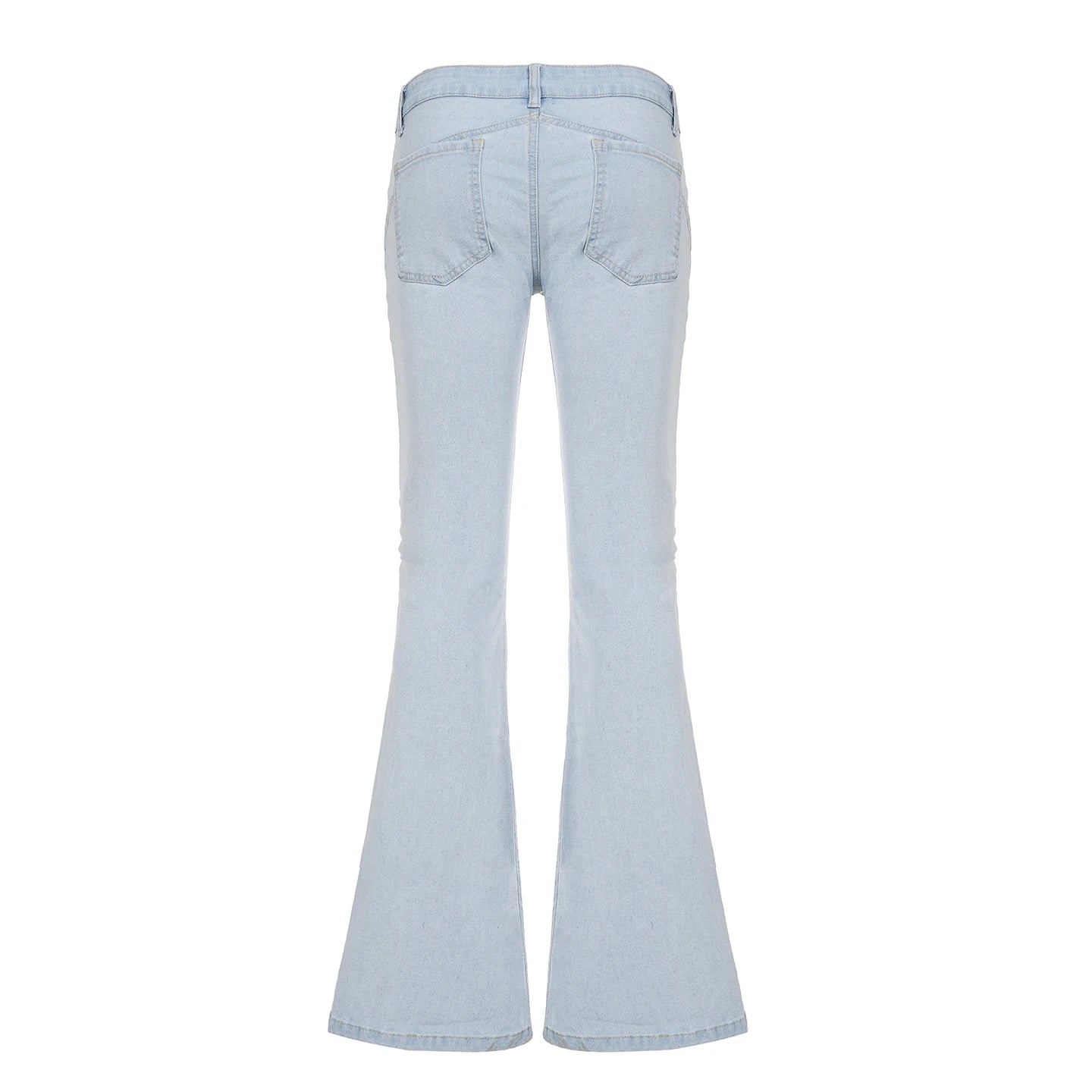 Rockmore High Street Low Rise Flare Jeans
