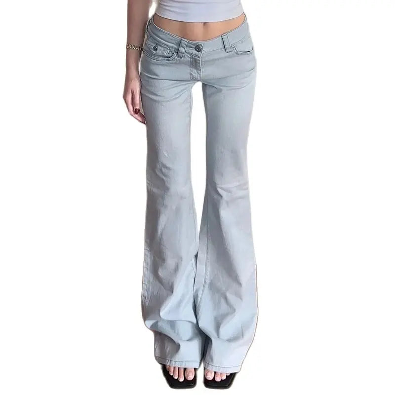 Rockmore High Street Low Rise Flare Jeans