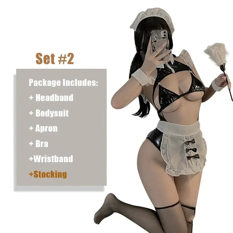 Anime Maid Cosplay Sexy Lingerie