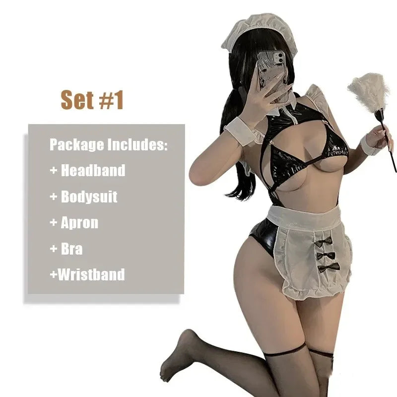 Anime Maid Cosplay Sexy Lingerie