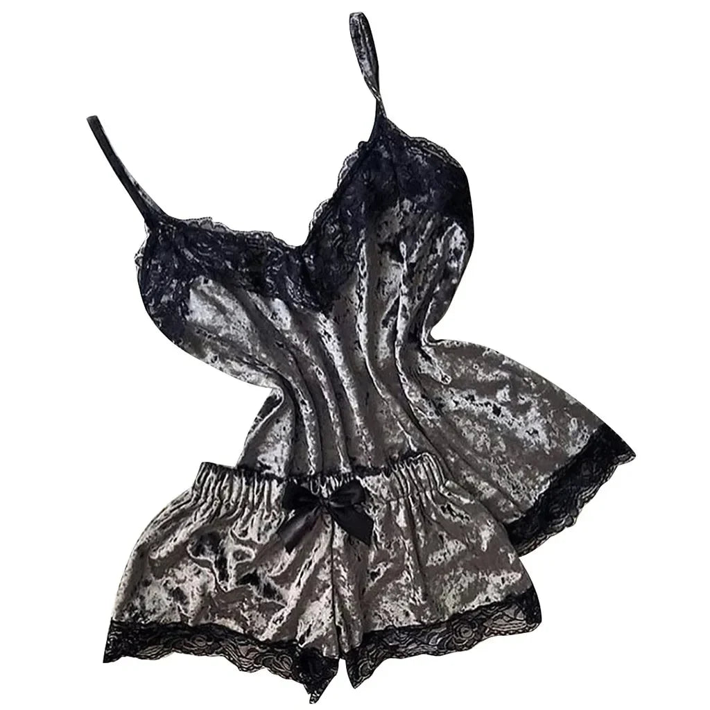 Autumn Winter Velvet Pajamas Set