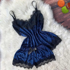 Autumn Winter Velvet Pajamas Set
