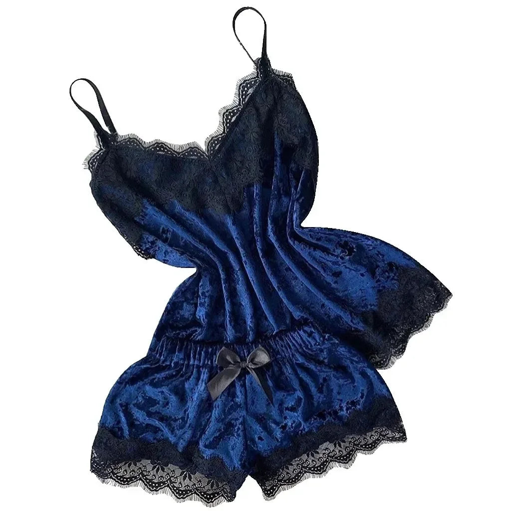 Autumn Winter Velvet Pajamas Set