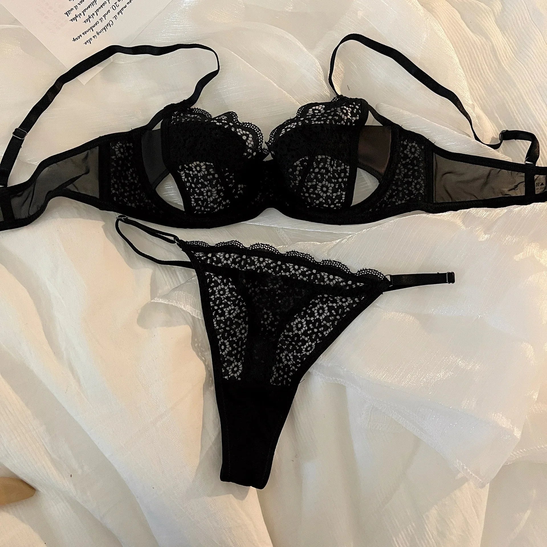 Autumn and winter lingerie thickened with steel ring adjustment bras