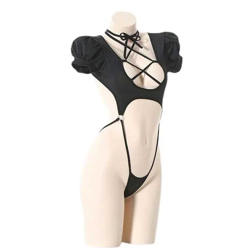 Backless Sexy Straps Bandage Bodysuits Women Sexy Lingerie Underwear