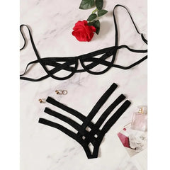 Bondage Harness Lingerie Set