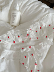 Bra floral women small fresh Underwear