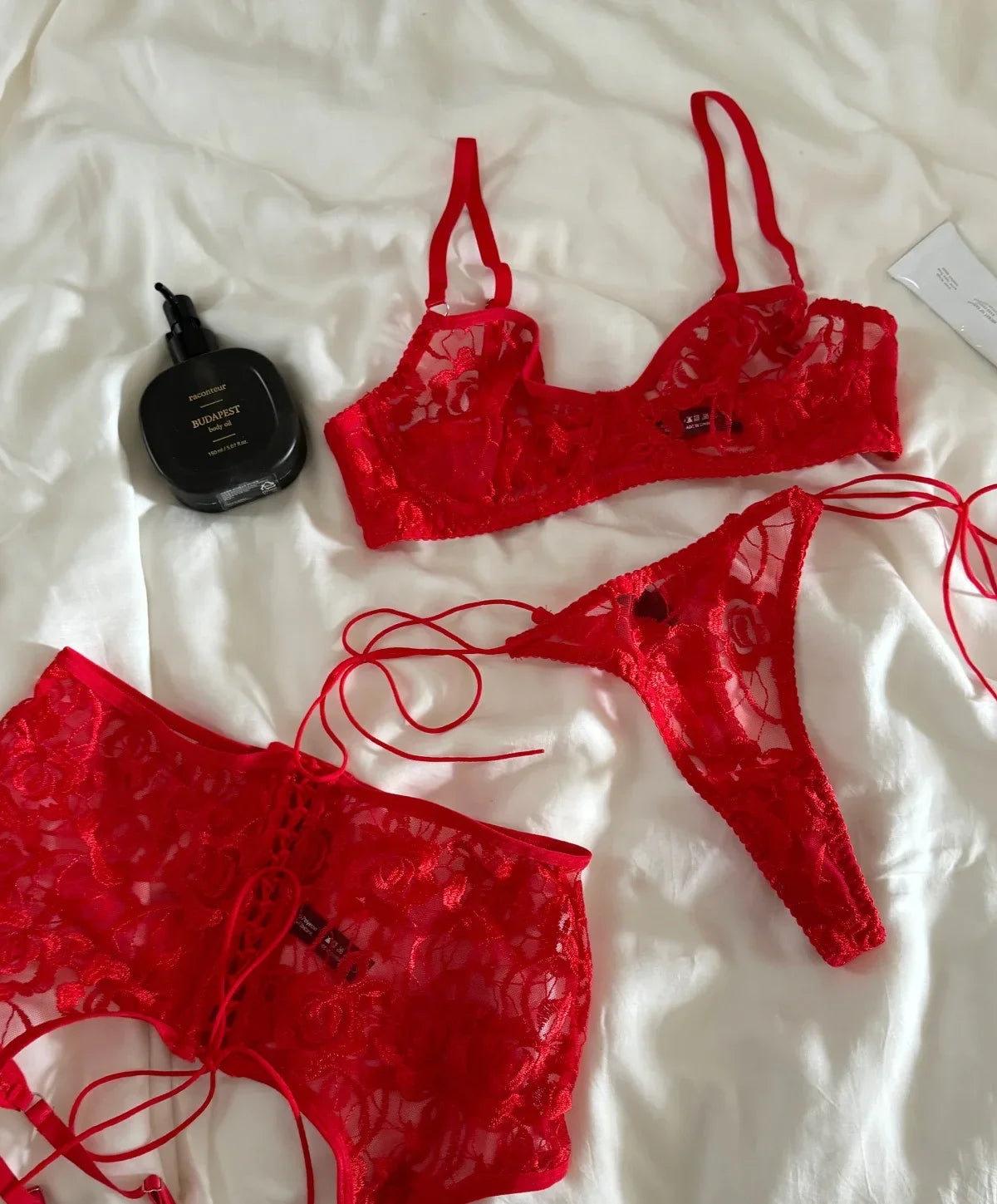 Breathable Lace Mesh Underwear