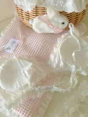 Breathable Mesh Bra Set