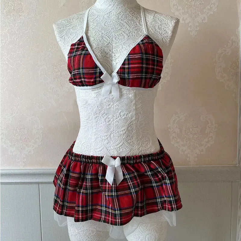 Cosplay Schoolgirl Lingerie NightDress