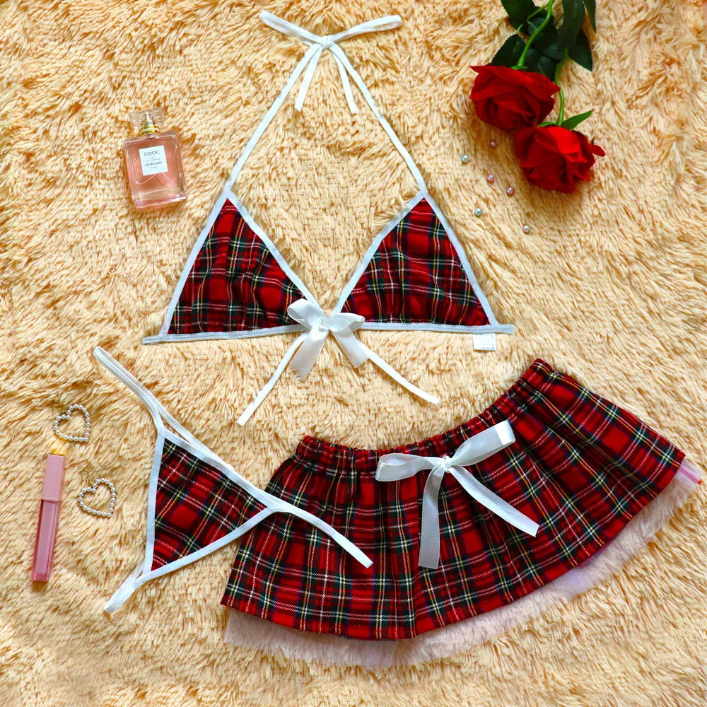 Cosplay Schoolgirl Lingerie NightDress
