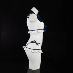 Cosplay Student Uniform Erotic Bra And Panty Set