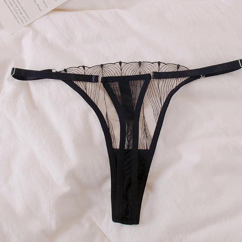 Cross Mesh Eyelash Lingerie Women Lace Steel Bra Hollow Out Underwear
