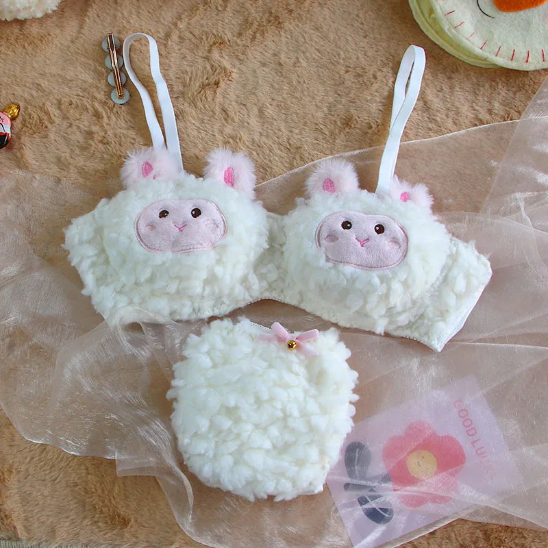 Cute Ladies Plush Underwear