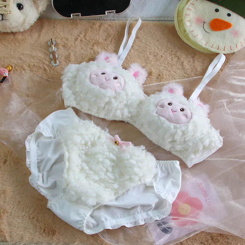Cute Ladies Plush Underwear