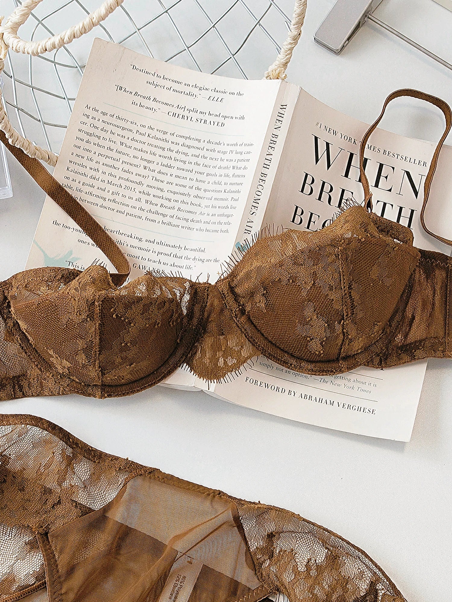 Delicate Lace Teenage Lingerie Lightweight Bra Set