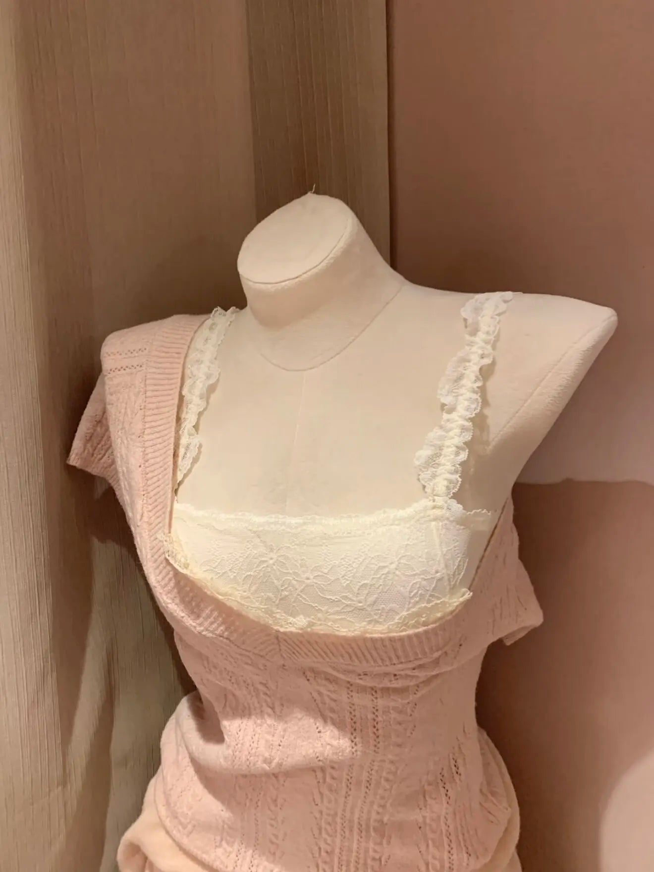 Detachable Strap Lace Bra
