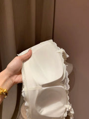 Detachable Strap Lace Bra