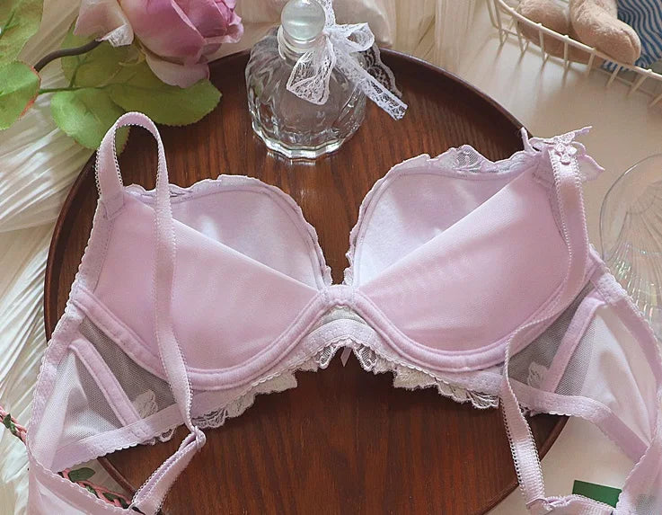 Embroidered flower Underwear