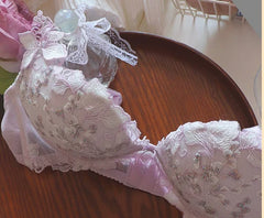 Embroidered flower Underwear