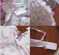 Embroidered flower Underwear