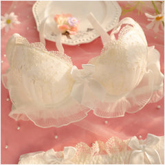Embroidery thin section ruffled Underwear
