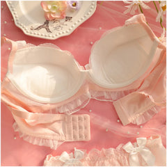 Embroidery thin section ruffled Underwear