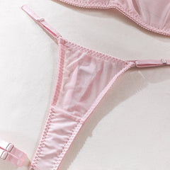 Erotic See Through Bra Sets Thong Women Intimate Sexy Lingerie Bra Panties Sets Sex Outfit Temptation NightDress