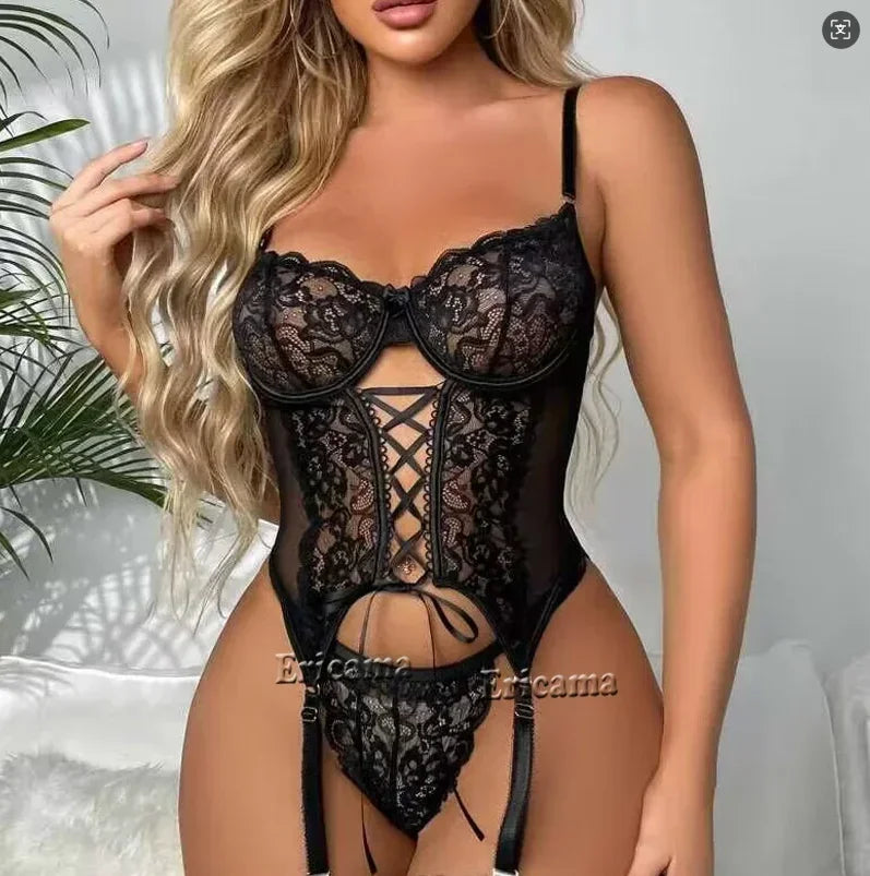 Fancy Lace Sexy Lingerie Set