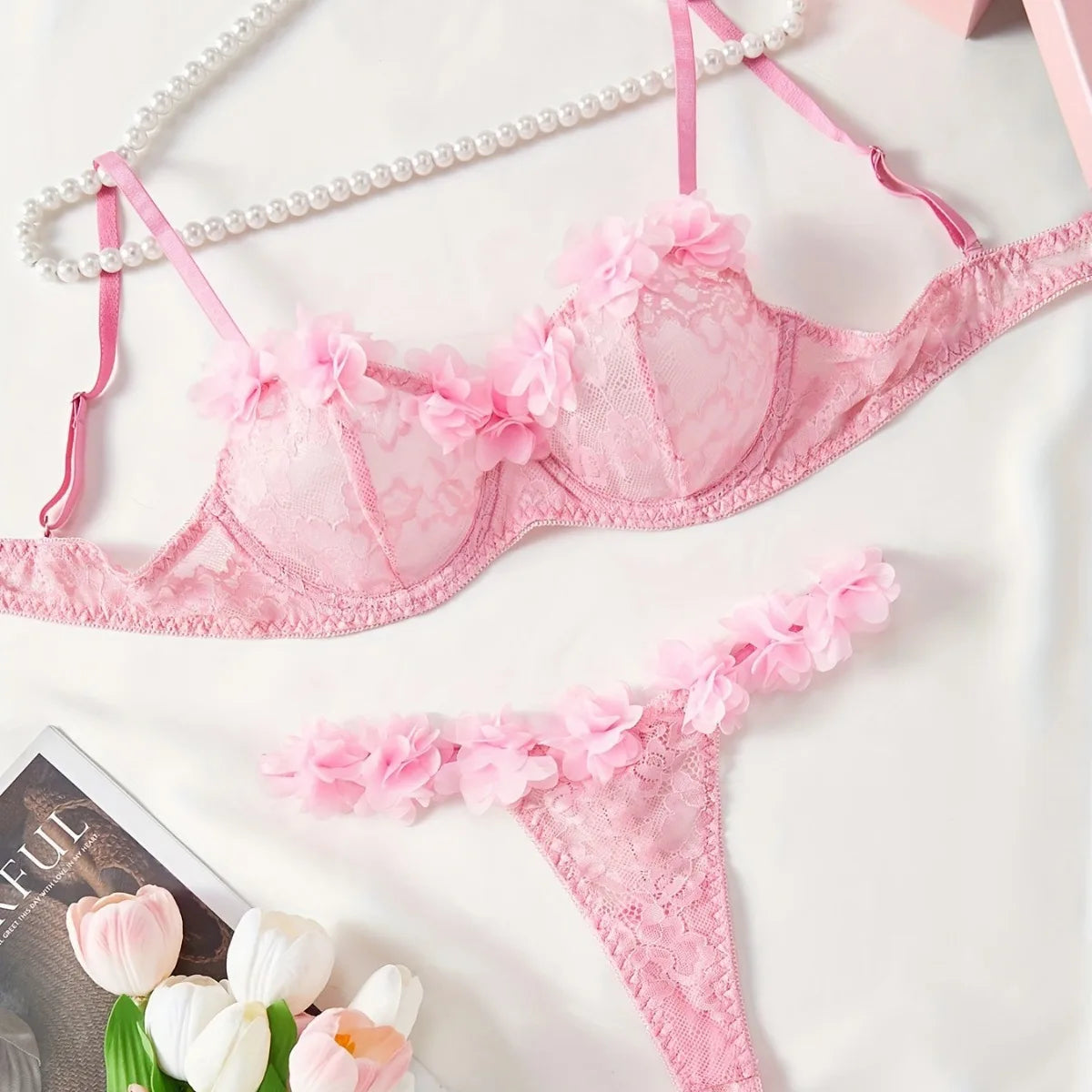 Female erotic lingerie Set