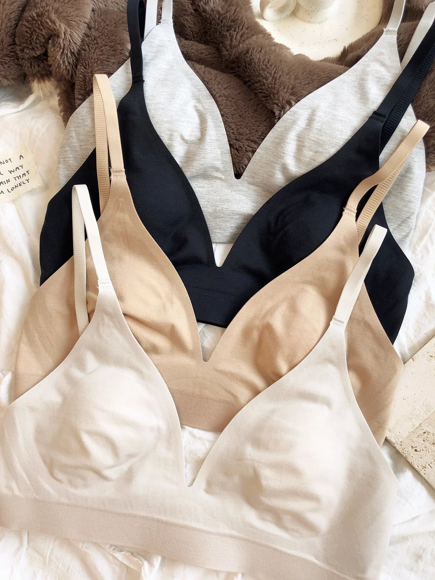 French Cashmere Women Underwear