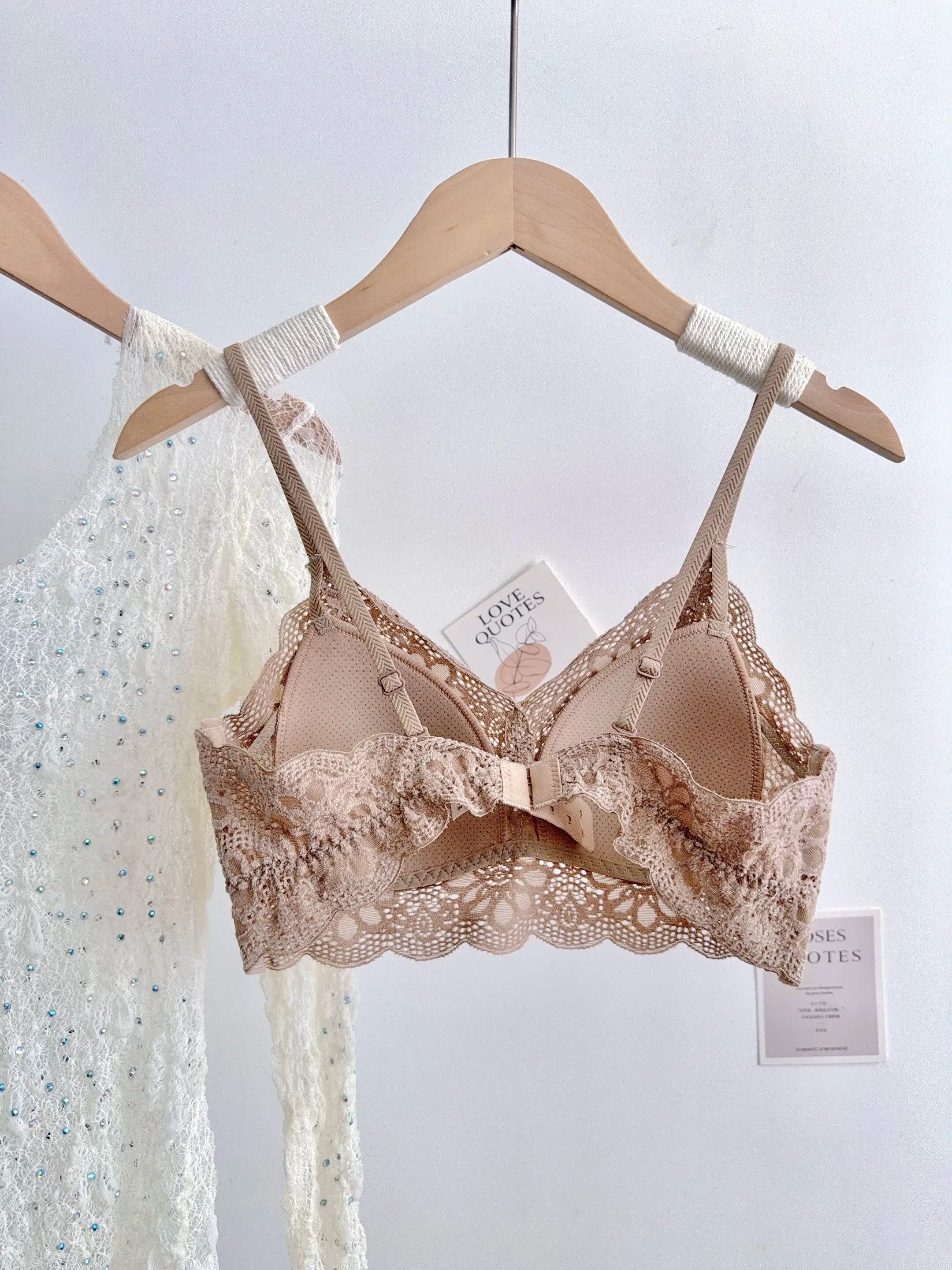 French Lace Back Beauty Bra