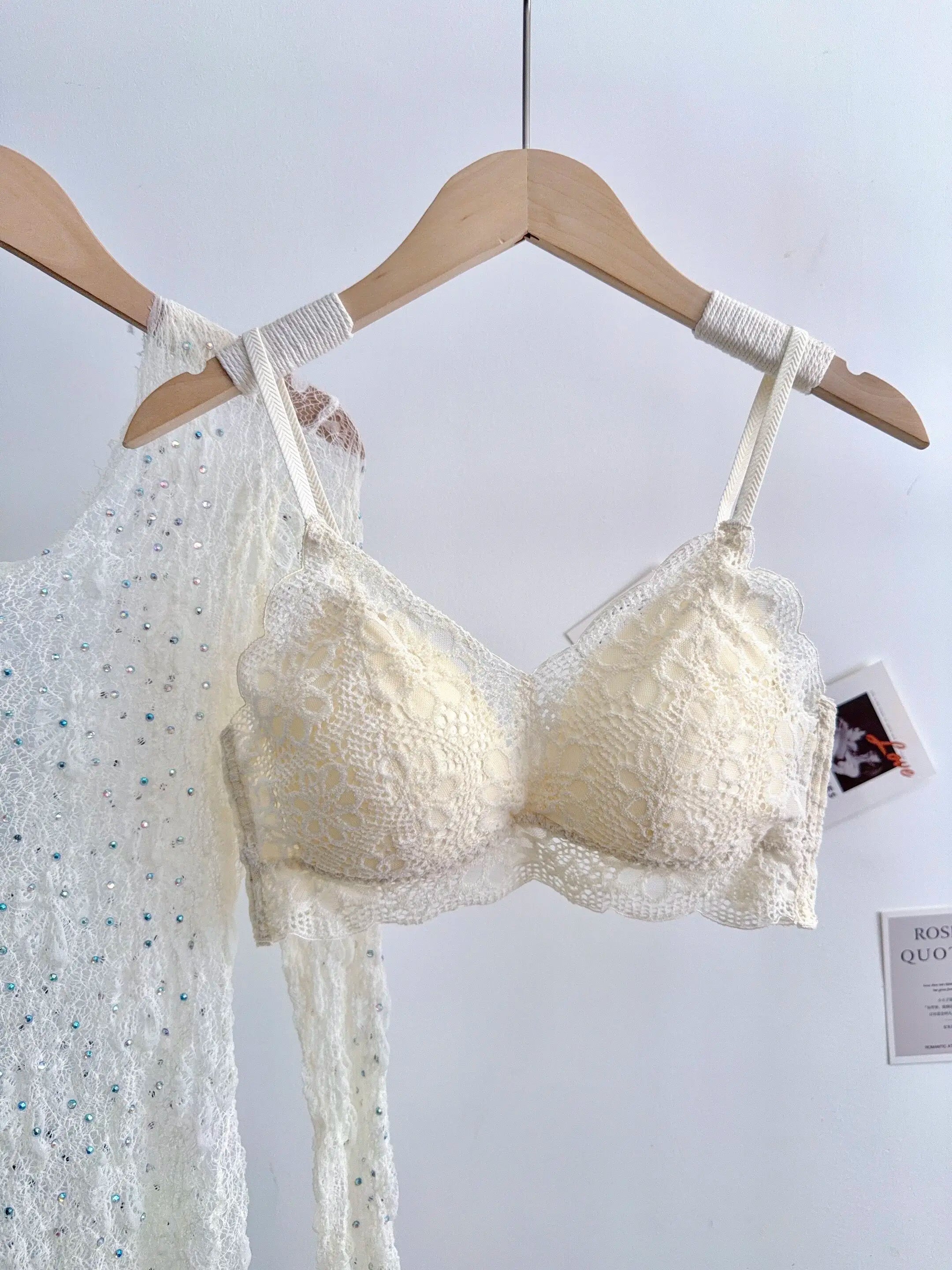 French Lace Back Beauty Bra