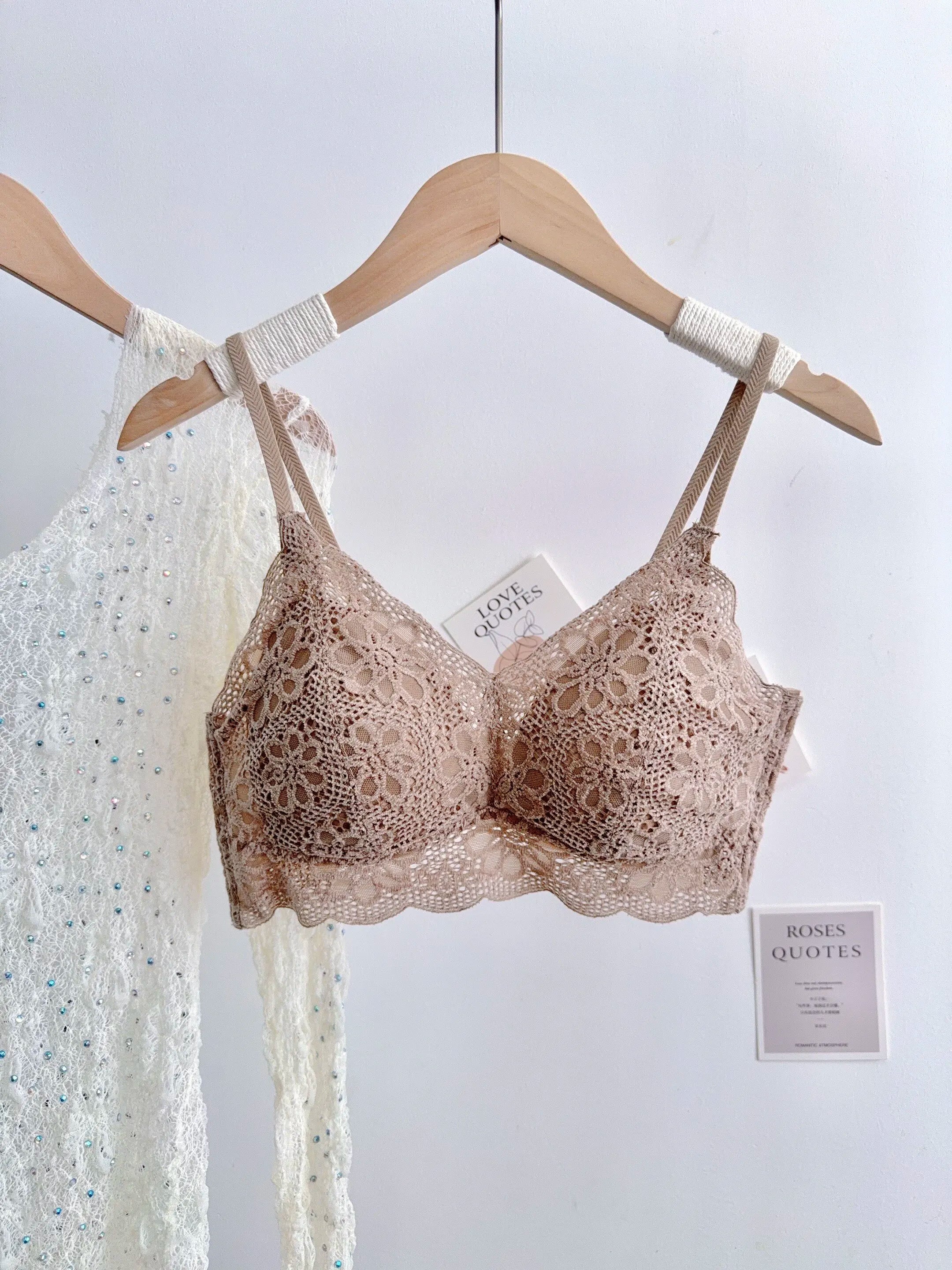 French Lace Back Beauty Bra