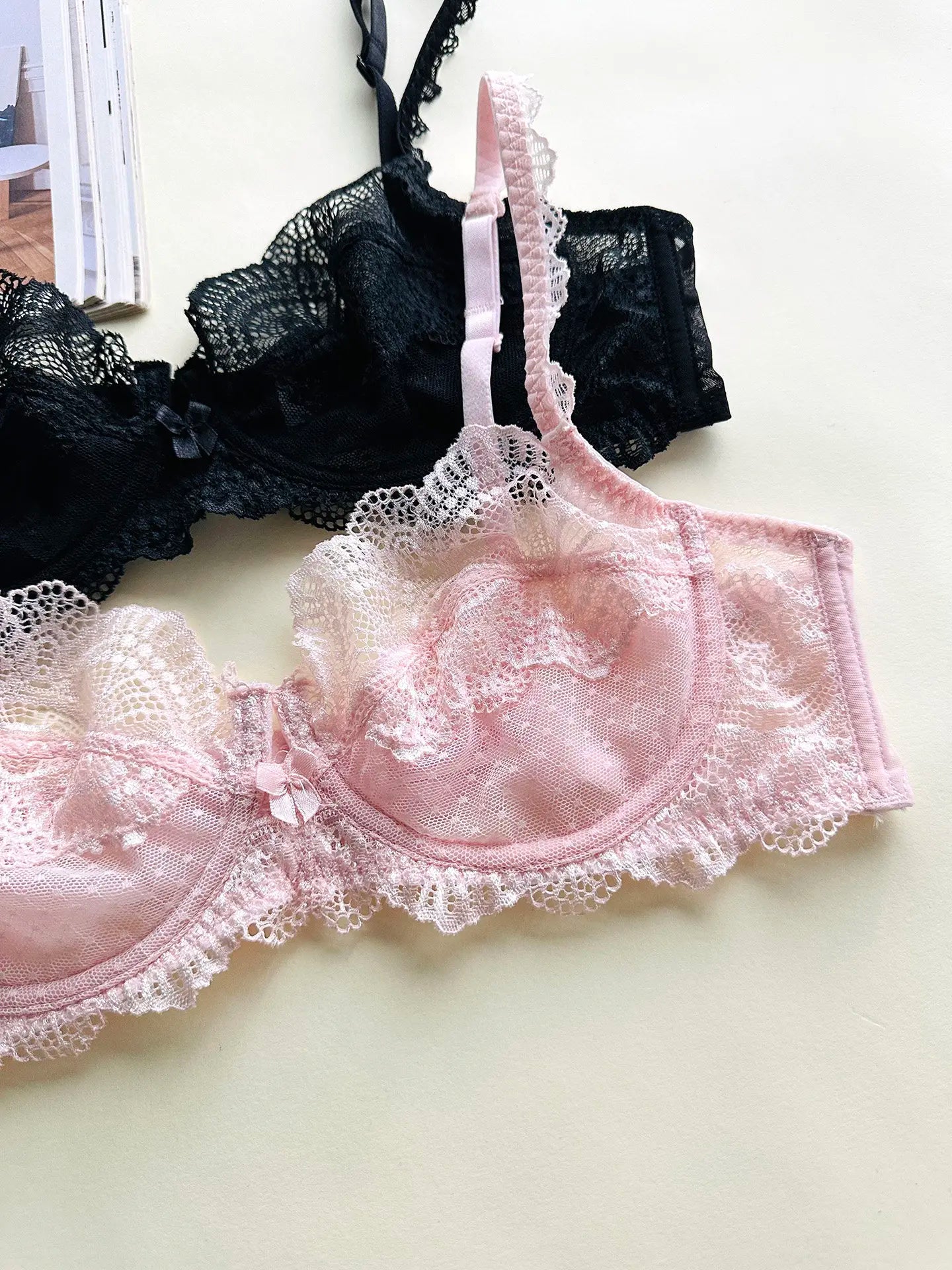 French Lace Bra Set