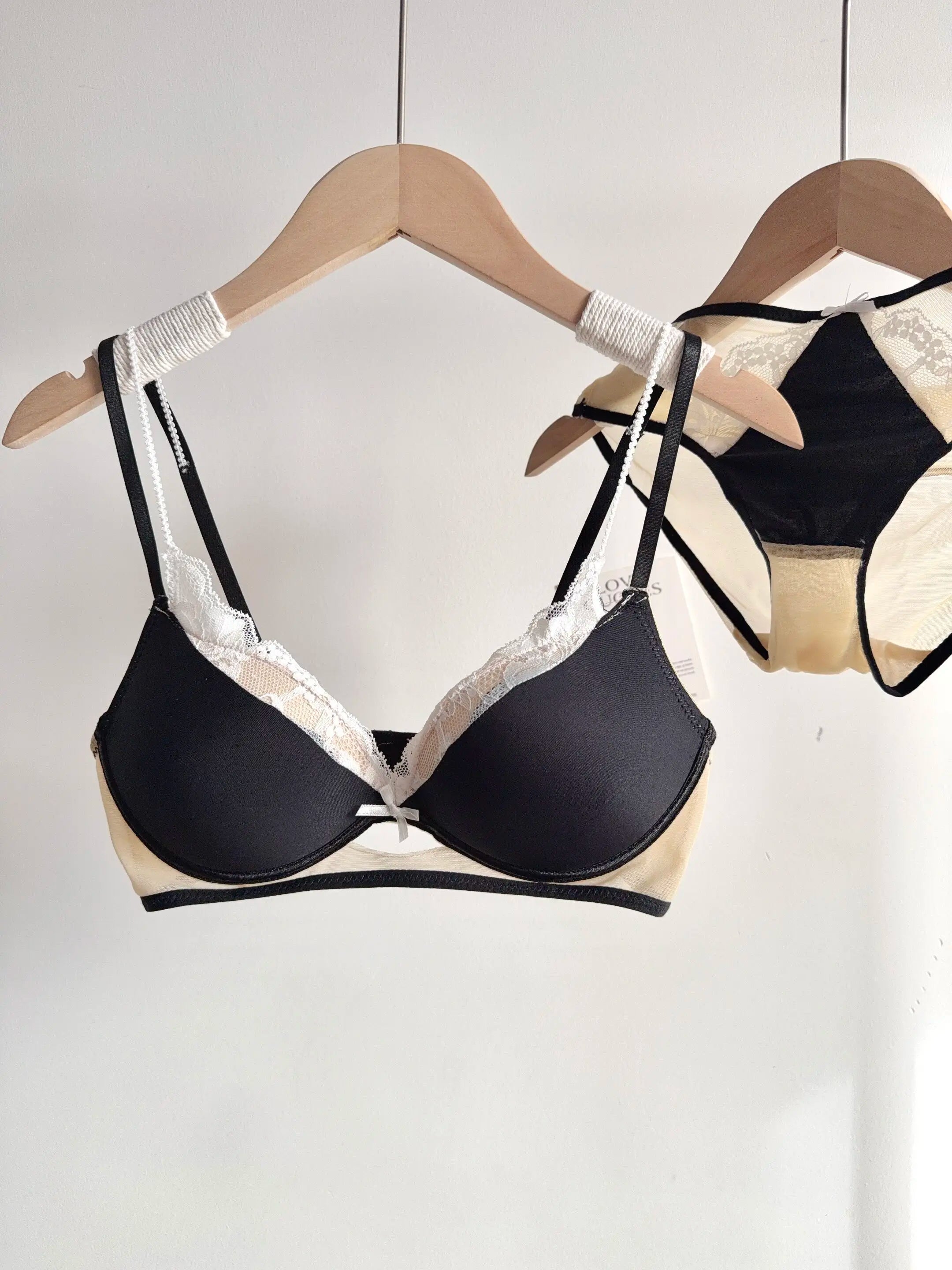 French Lace Sexy Pure Desire Lingerie Set
