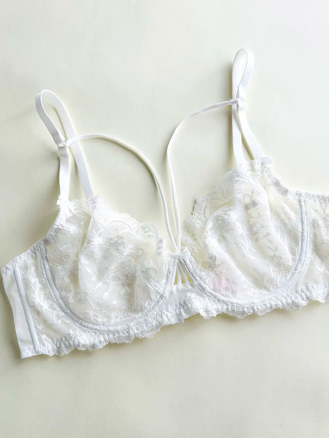 French Lace Ultra-Thin Cup Bra