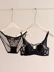 French Lace Women's Lingerie Set