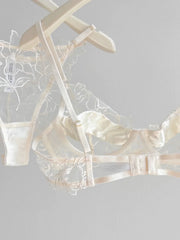 French Romantic Lace Lingerie Set